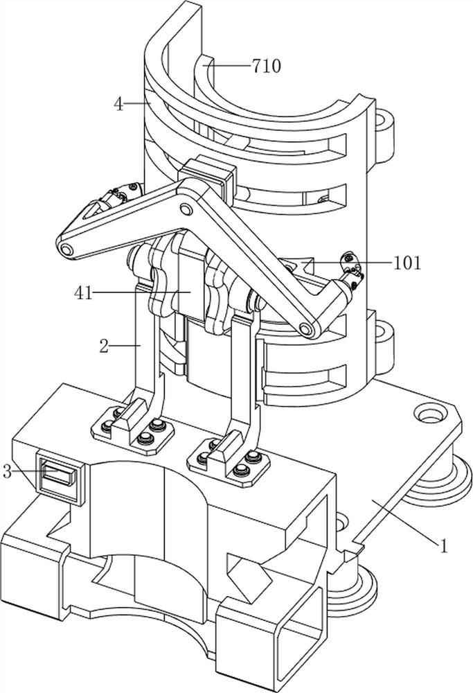 Medical lower limb and leg fatigue relieving equipment