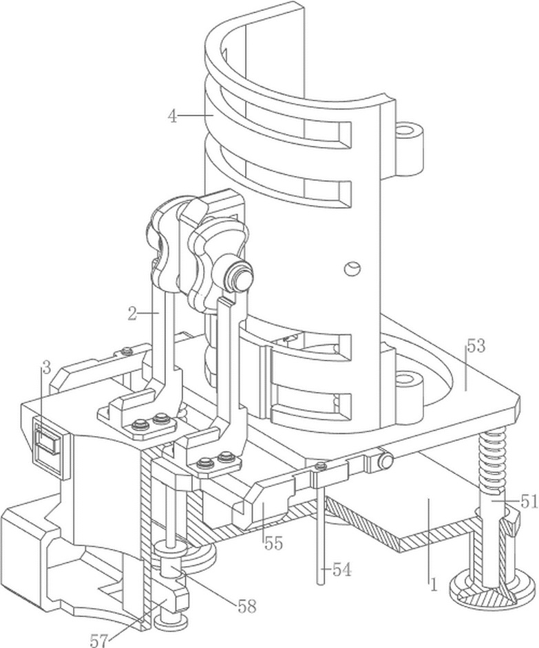 Medical lower limb and leg fatigue relieving equipment