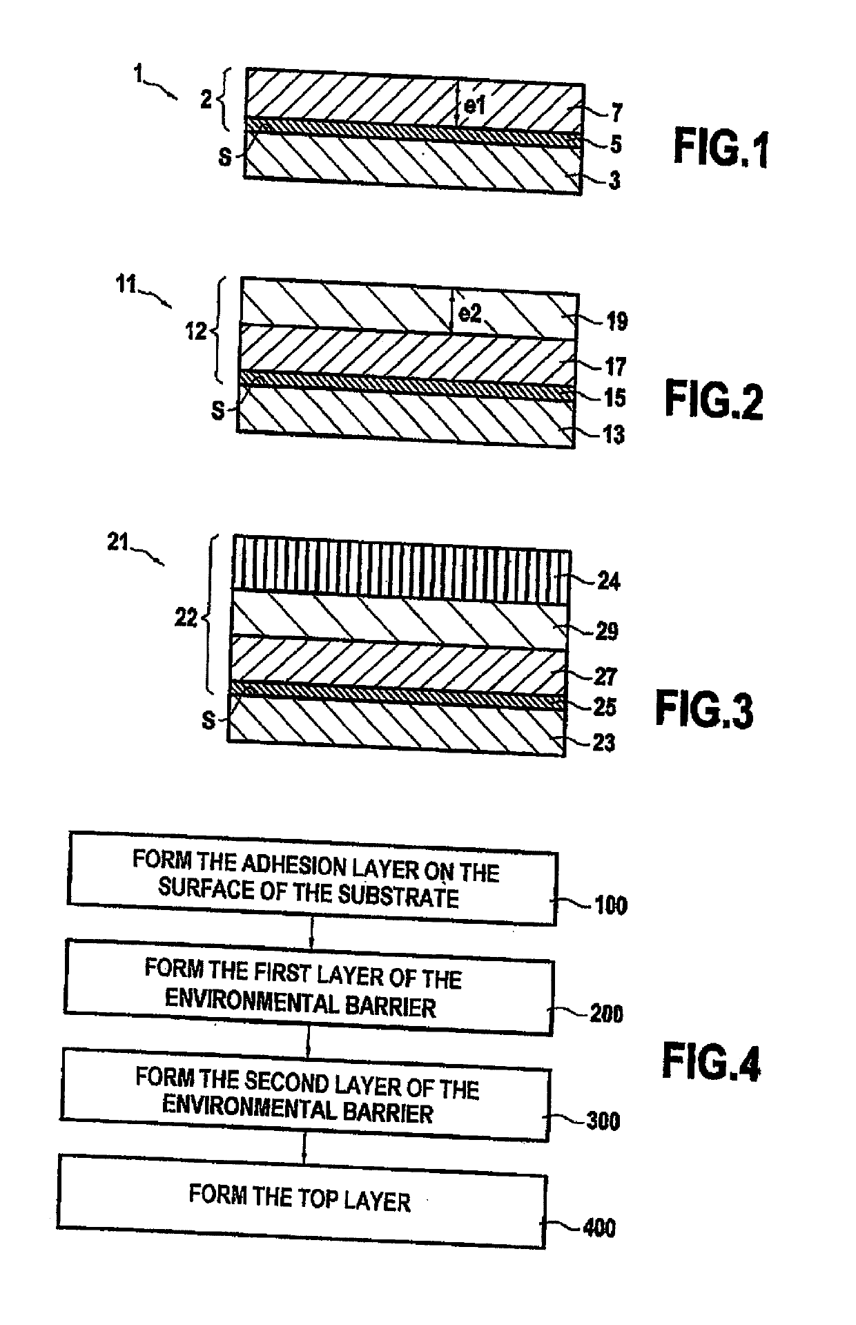 Part comprising a substrate and an environmental barrier