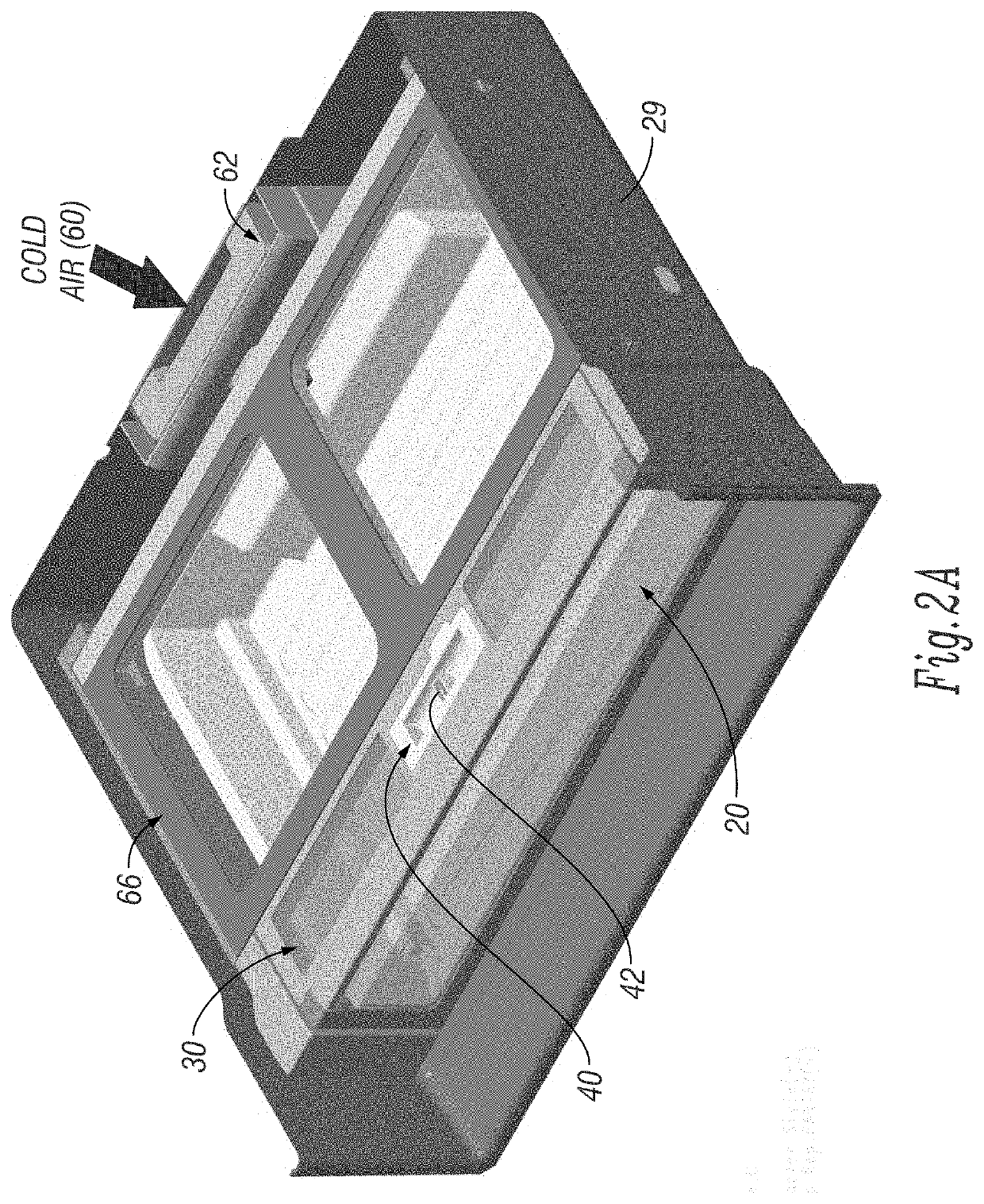 Modular design for manual or electrical control of refrigerator drawer temperature