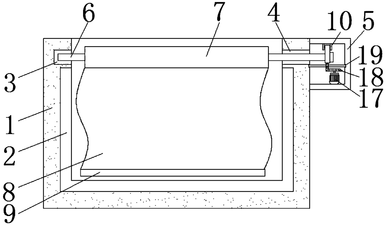 Efficient dyeing device for producing textiles