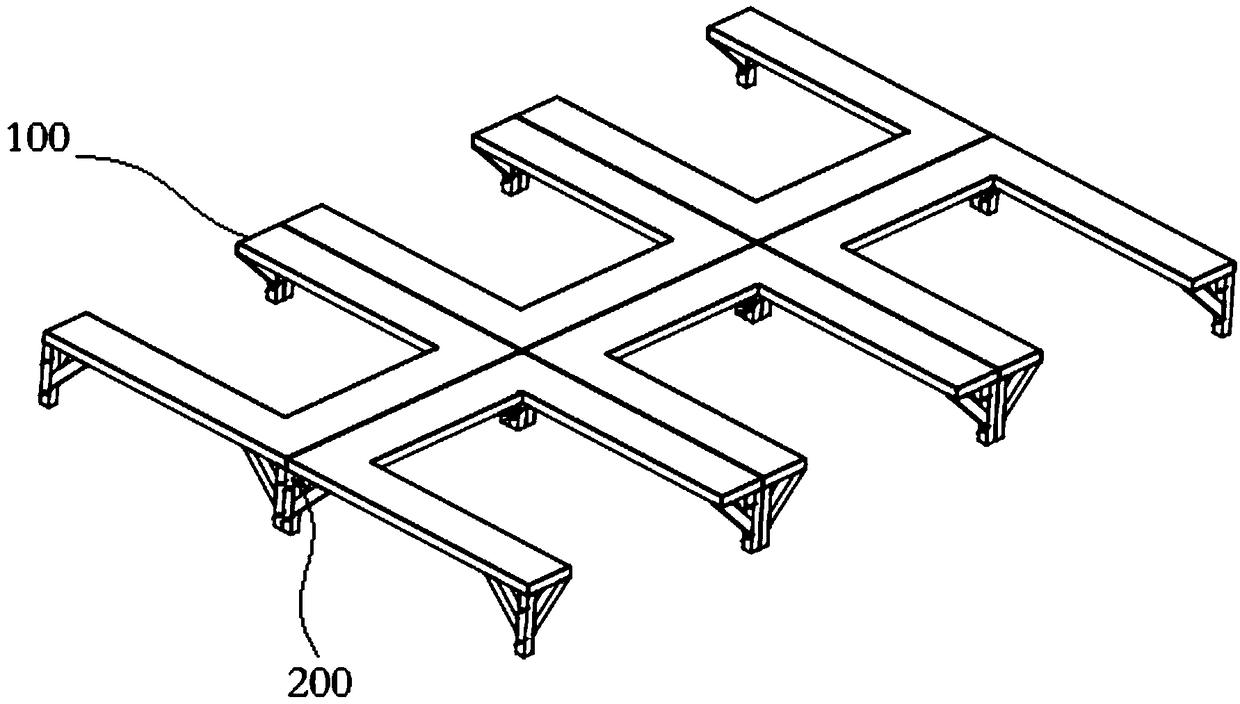 Shelf unit, shelf, goods sorting system and goods sorting method