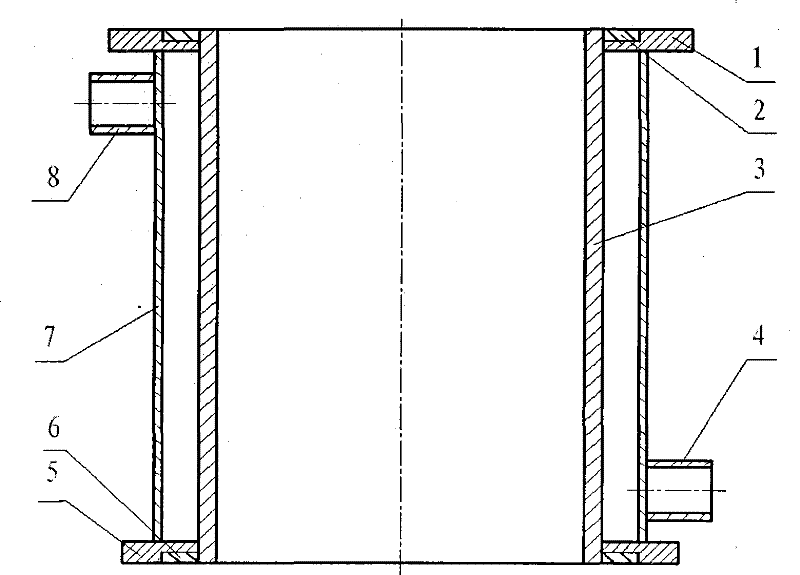 Electroslag remelting crystallizer and manufacturing method thereof