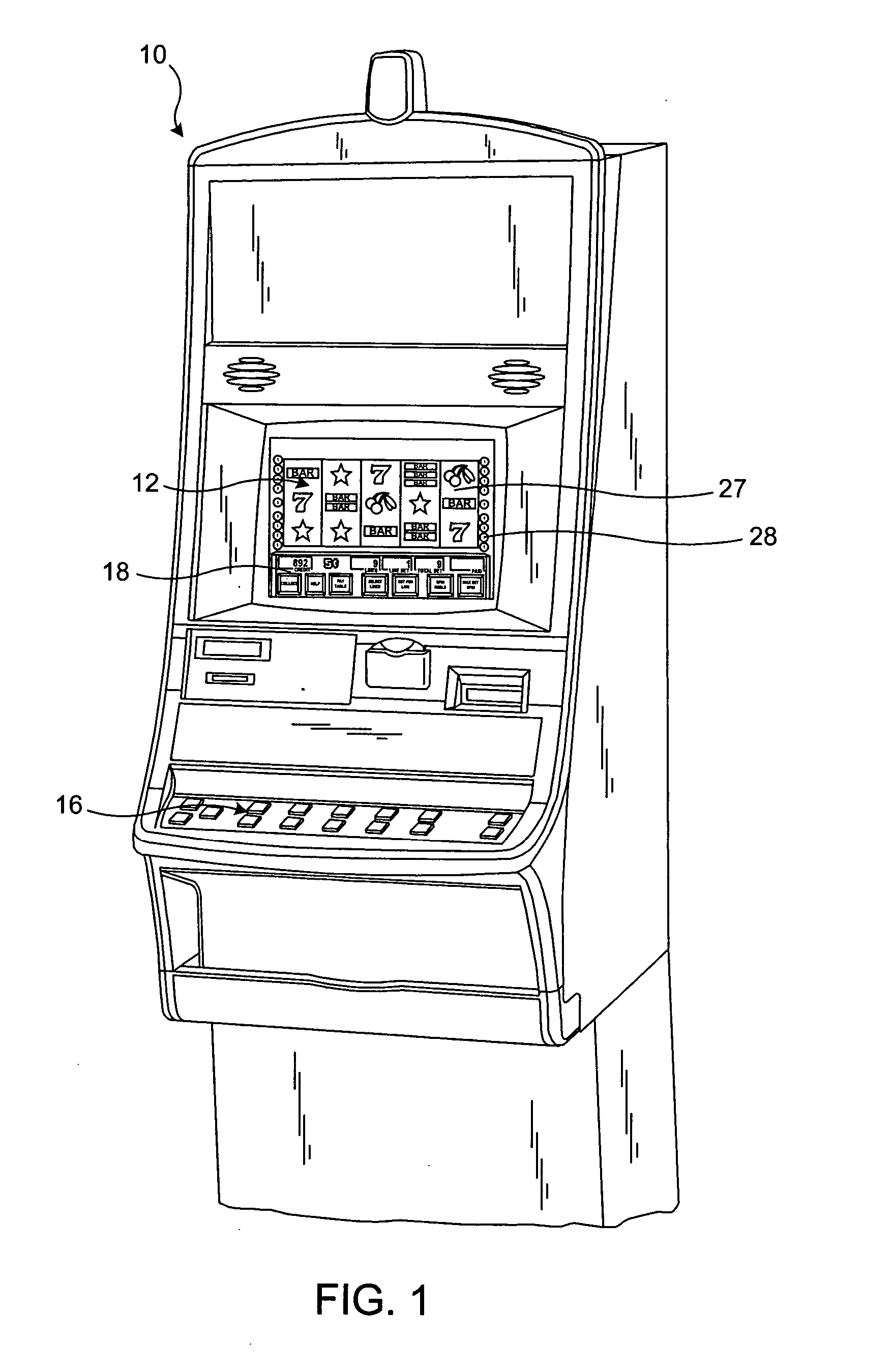 Gaming machine with audio synchronization feature