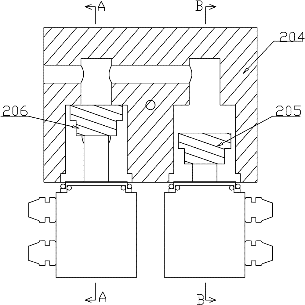 Vacuum die casting stopping device and control method thereof