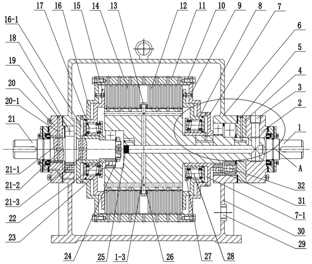 A heavy-duty speed-regulating starting device and its control method