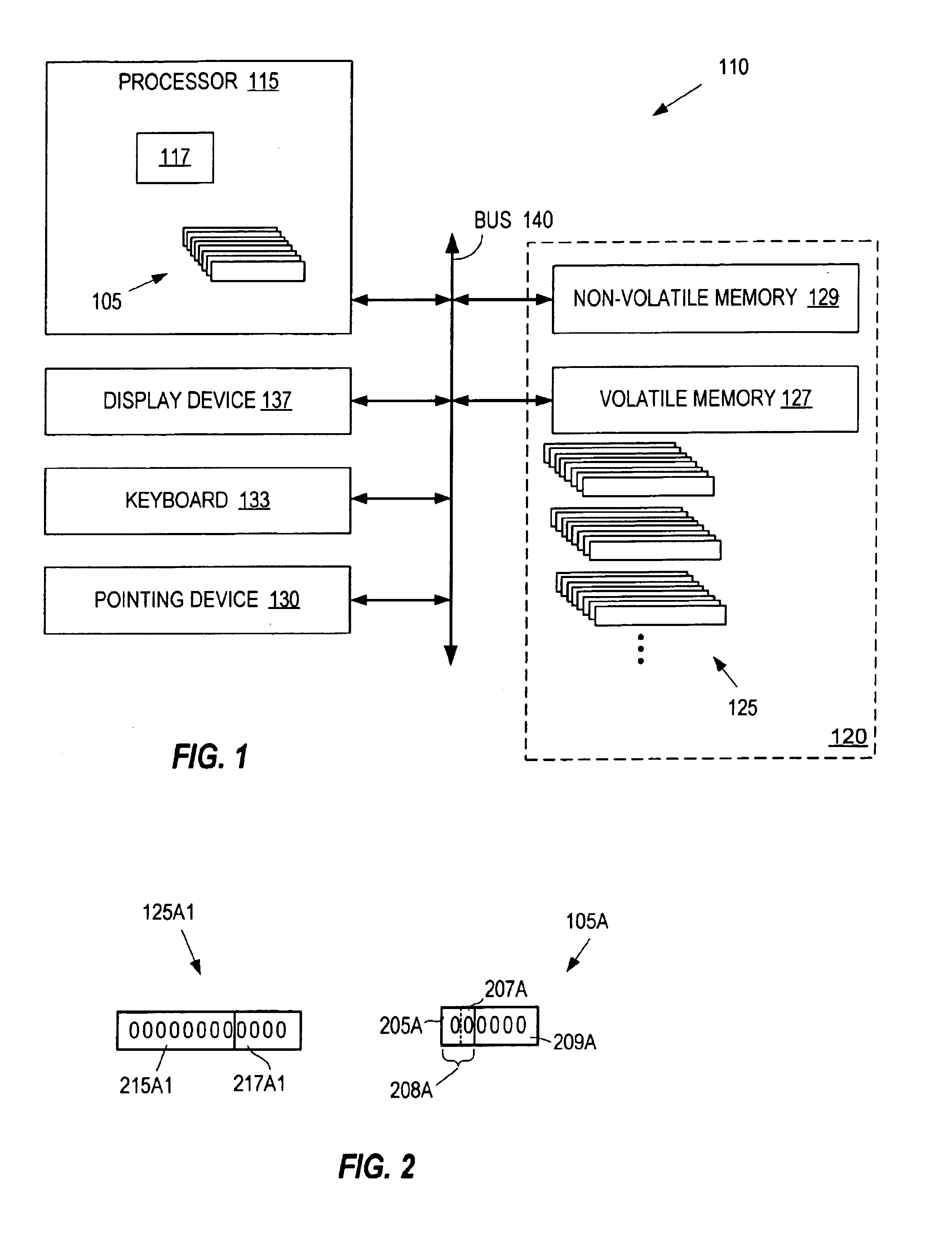 Method, apparatus and computer program product for efficient per thread performance information