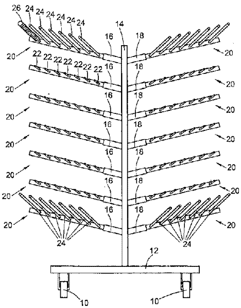 Method and device for storing natural casings and deep-frozen natural casings