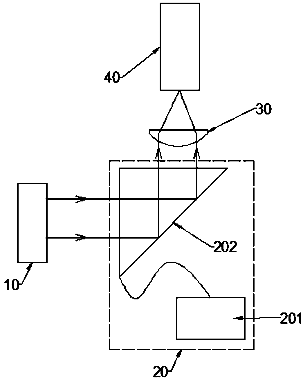 Dynamic speckle eliminating device for laser projection display