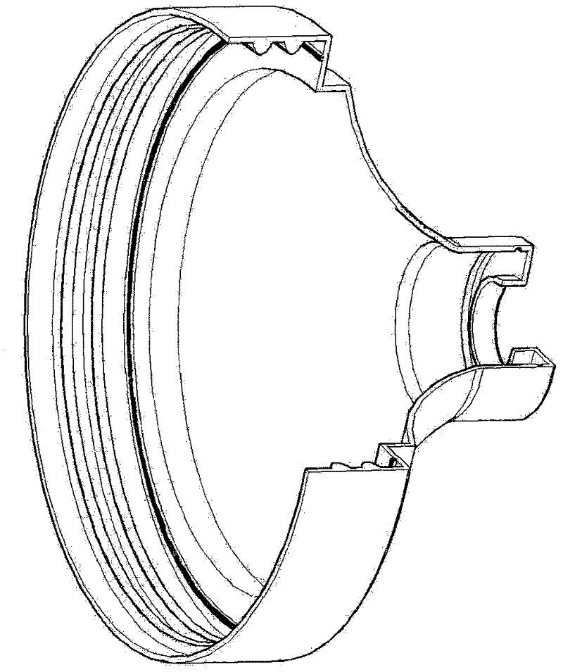 Extrusion type oil bottle