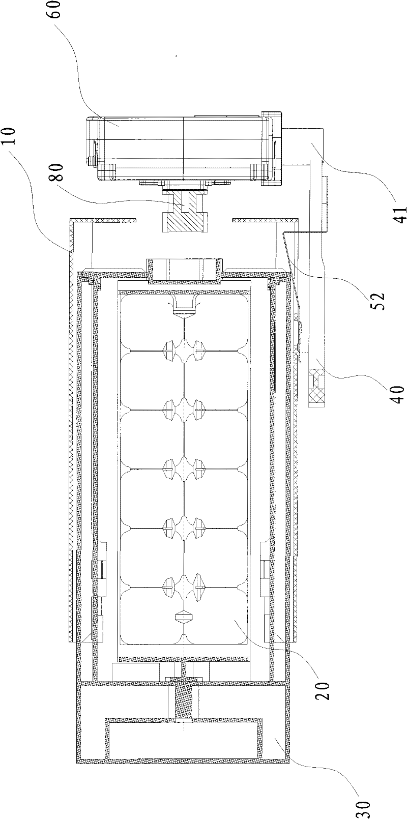 Automatic ice machine and refrigerator comprising same