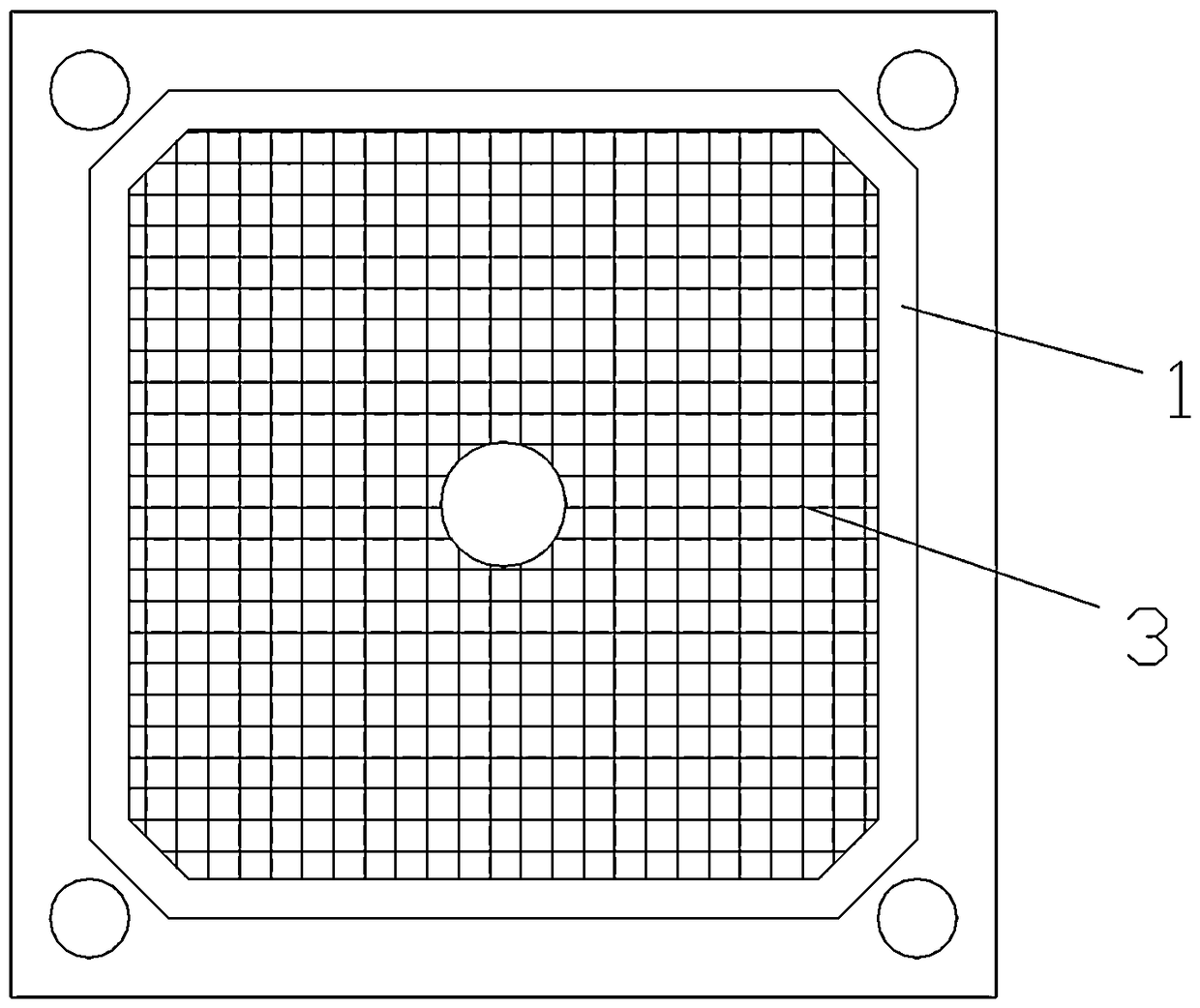 Combination method for improving sludge dewatering effect of membrane filter press