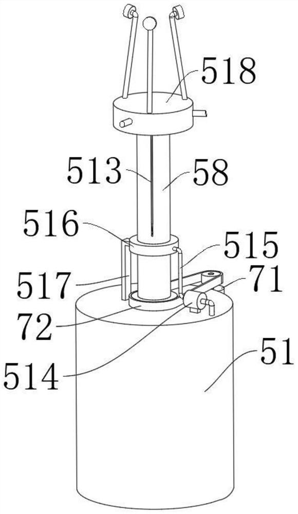 Automatic stirring device for graphene production