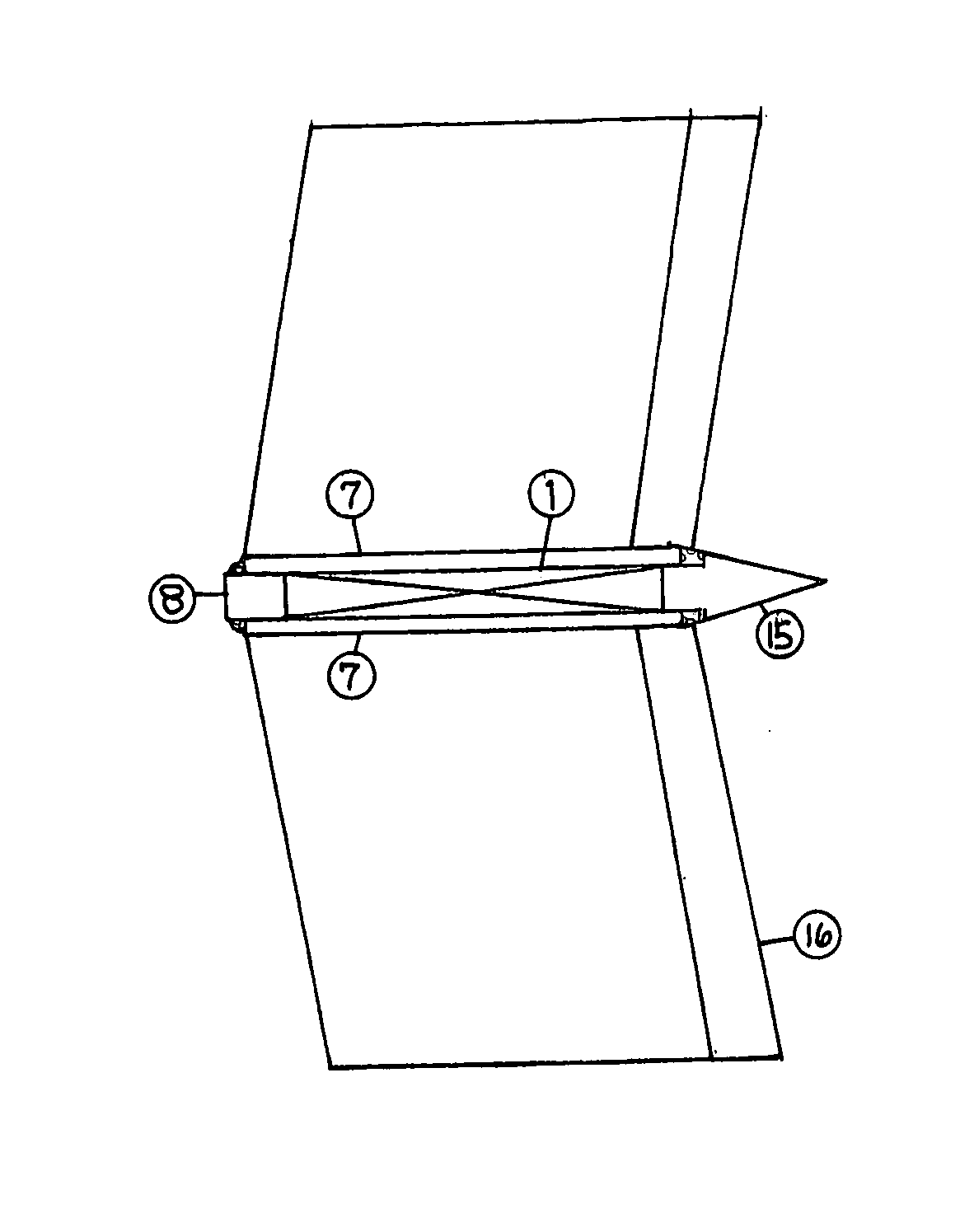 Single post convertible split wedge system