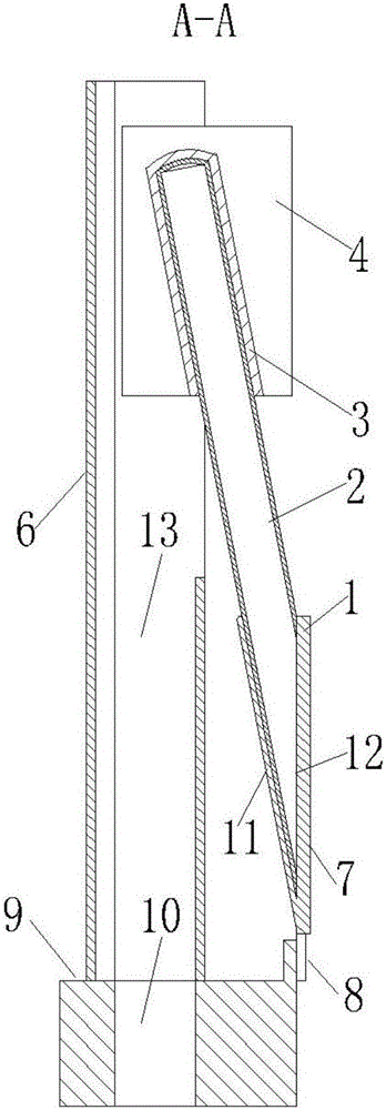 Air-cooled heat pipe radiator with upright heat-conducting surfaces