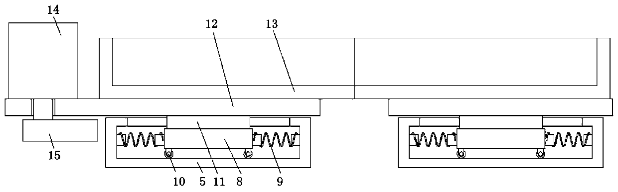 Mold filling device for ferrite soft magnetic core production