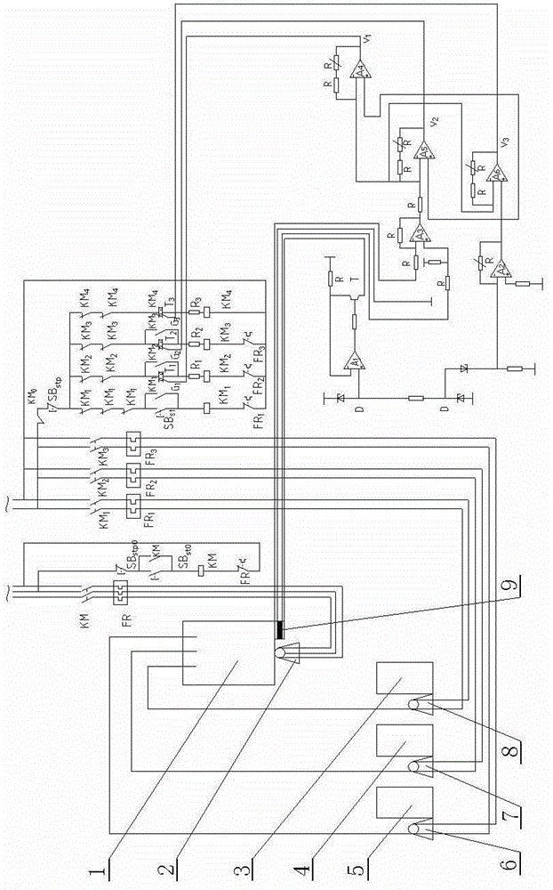 Control device and control method for automatically mixing glue