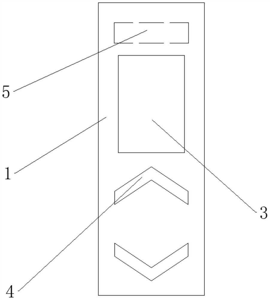 An elevator display for automatic fault detection and its use method