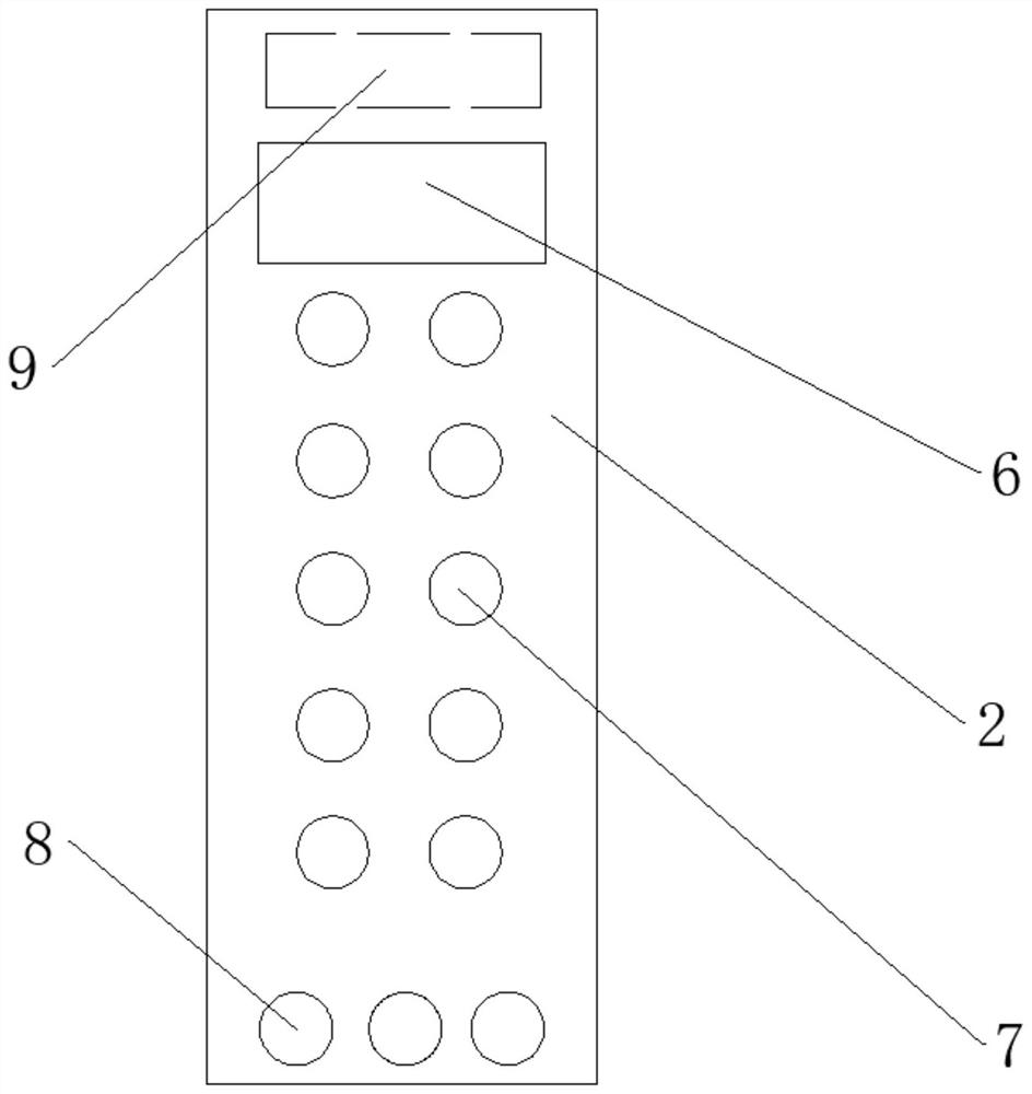 An elevator display for automatic fault detection and its use method