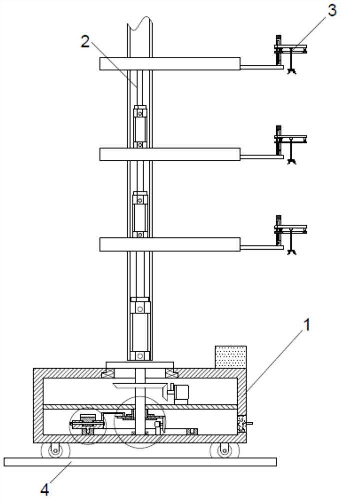 Transplanting robot suitable for hydroponic seedlings