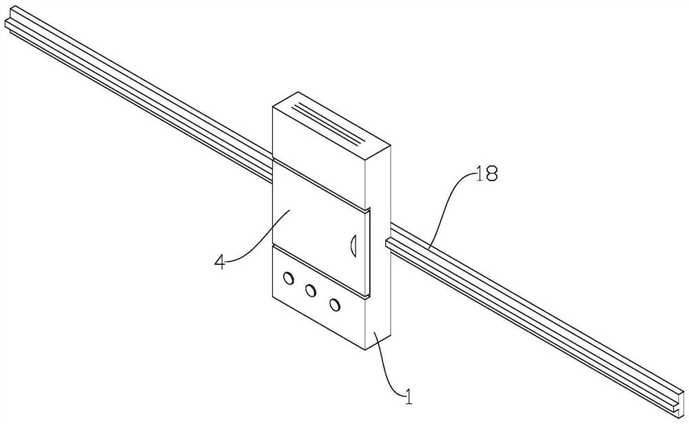 Wall-mounted infusion device for auxiliary infusion in inpatient ward or intensive care unit