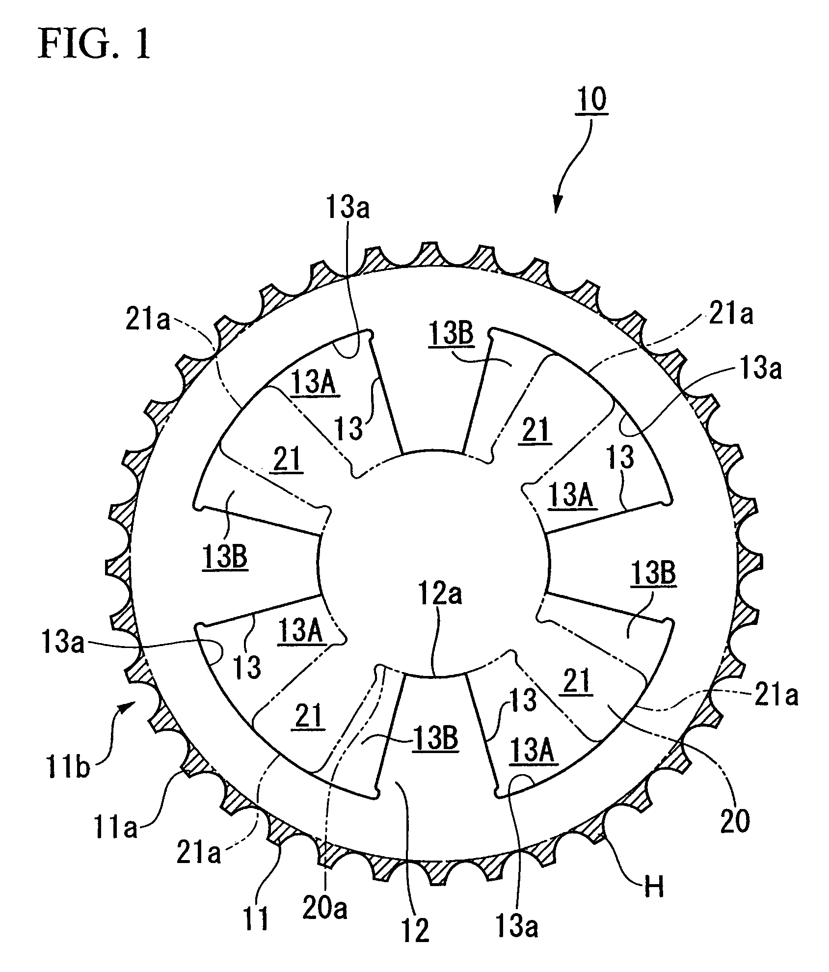 Integrated sprocket and housing and manufacturing method therefor