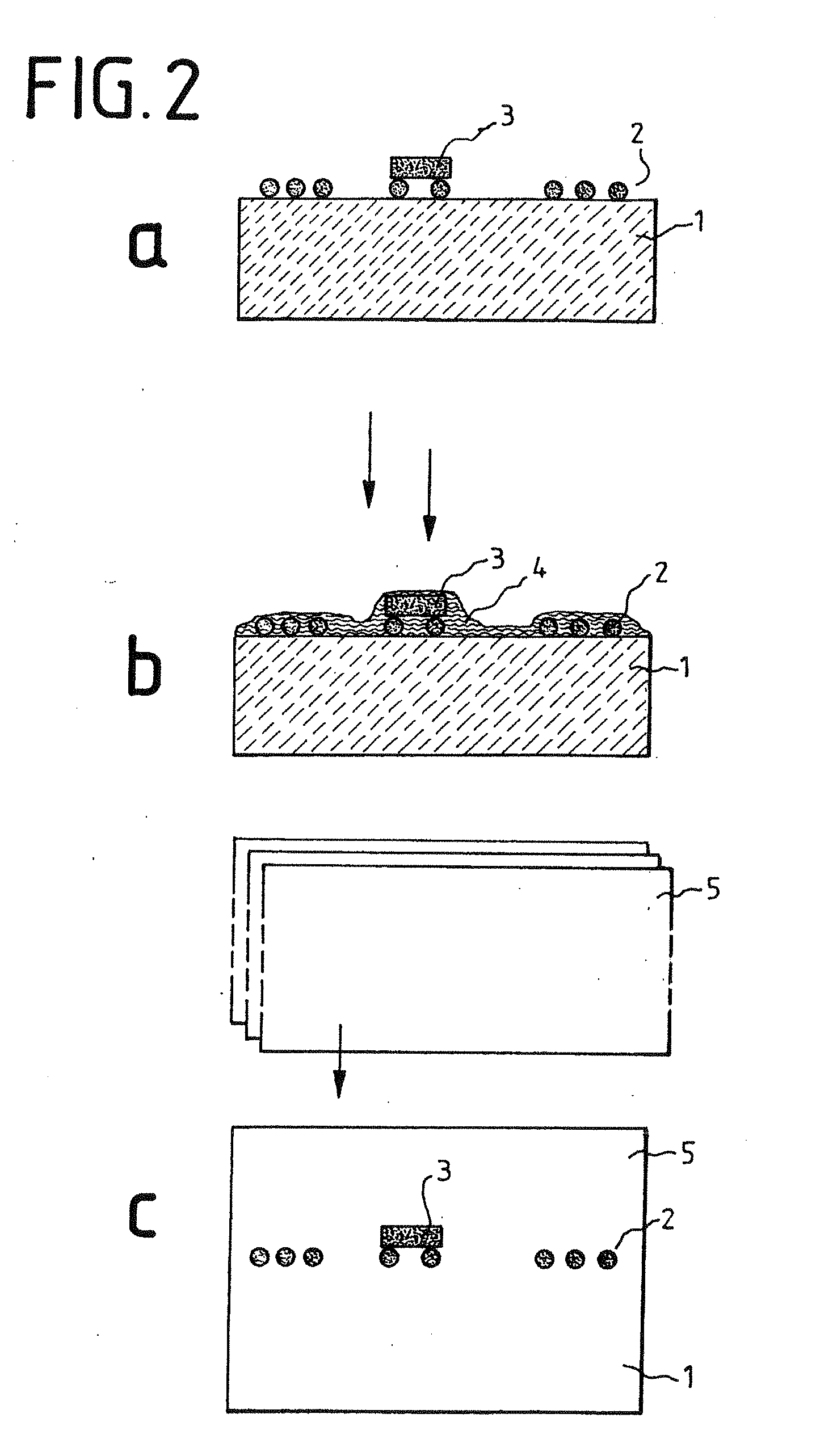 Method for producing a polycarbonate layered composite