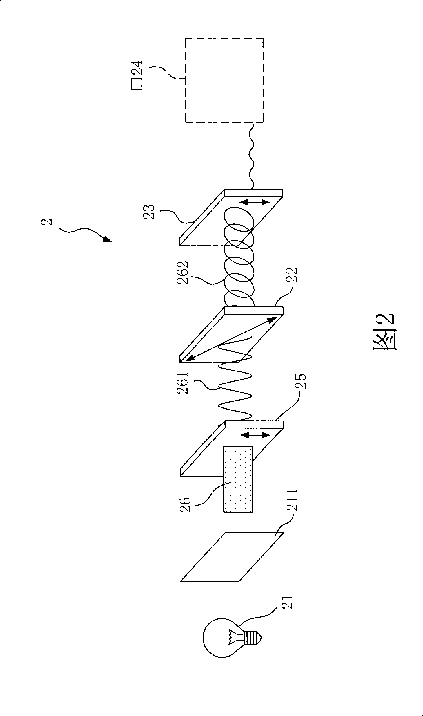 Polarizer axial measuring device and method thereof