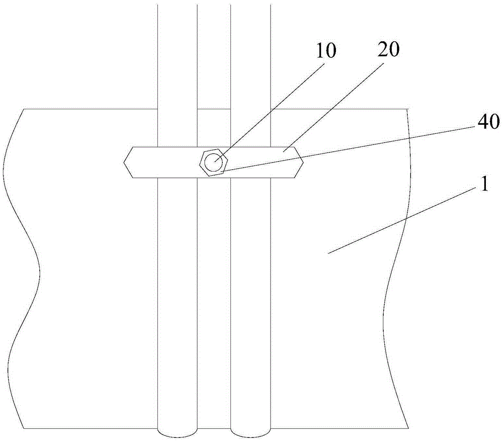 Mold support auxiliary tool