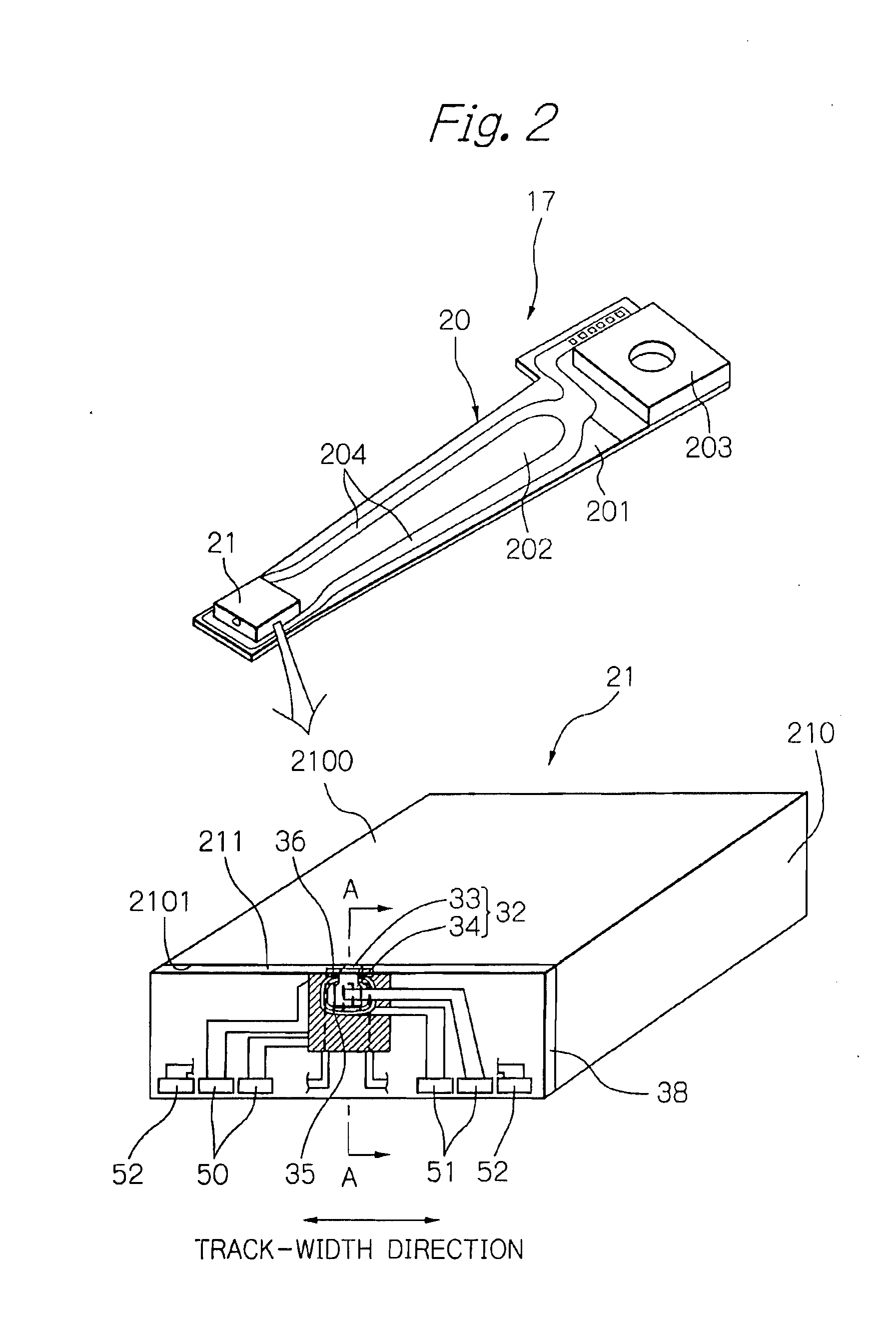 Thin-film magnetic head with heating portion and protrusion adjustment portion and manufacturing method of head