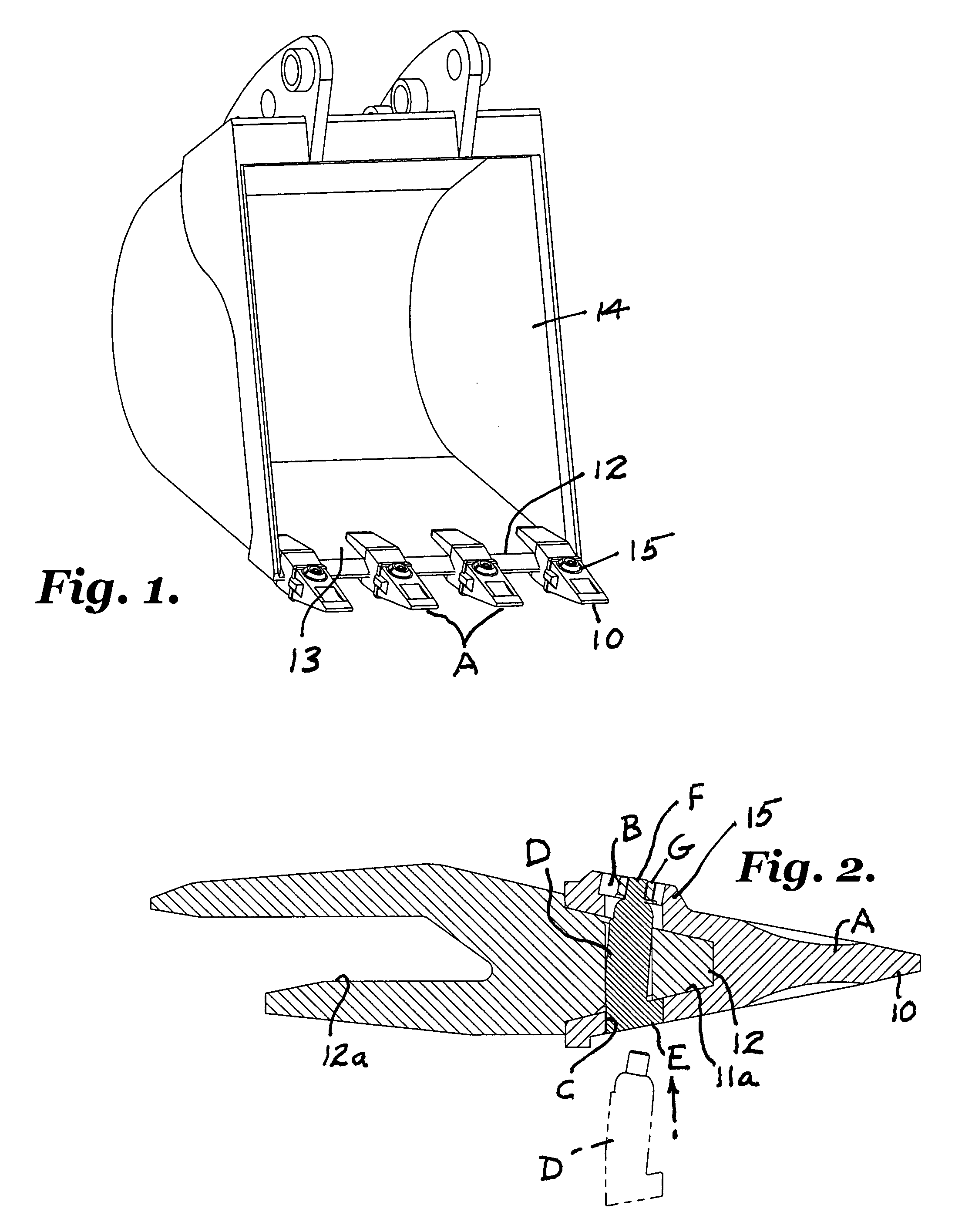 Excavation tooth installation assembly and method