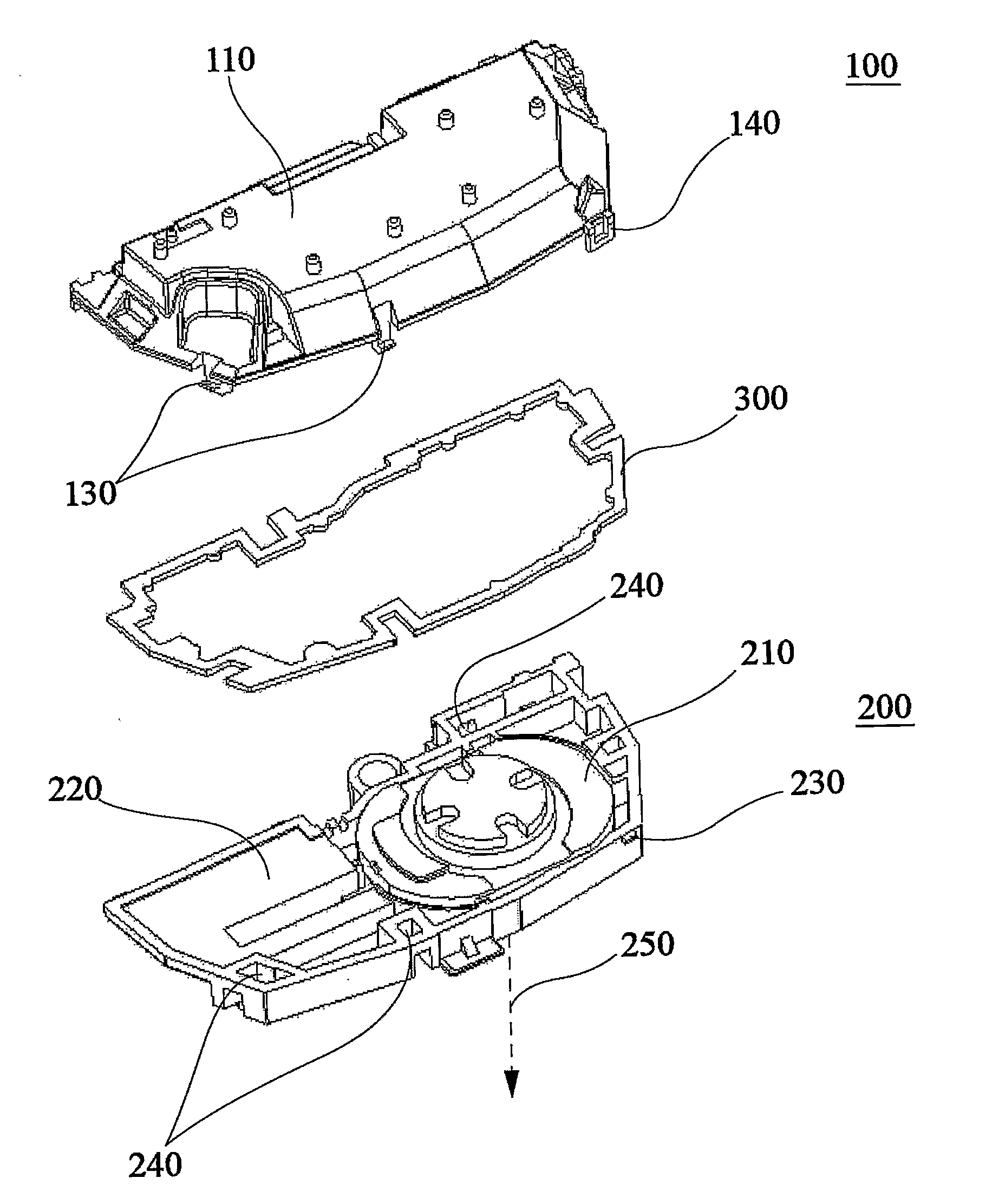 Antenna and speaker assembly and wireless communication device