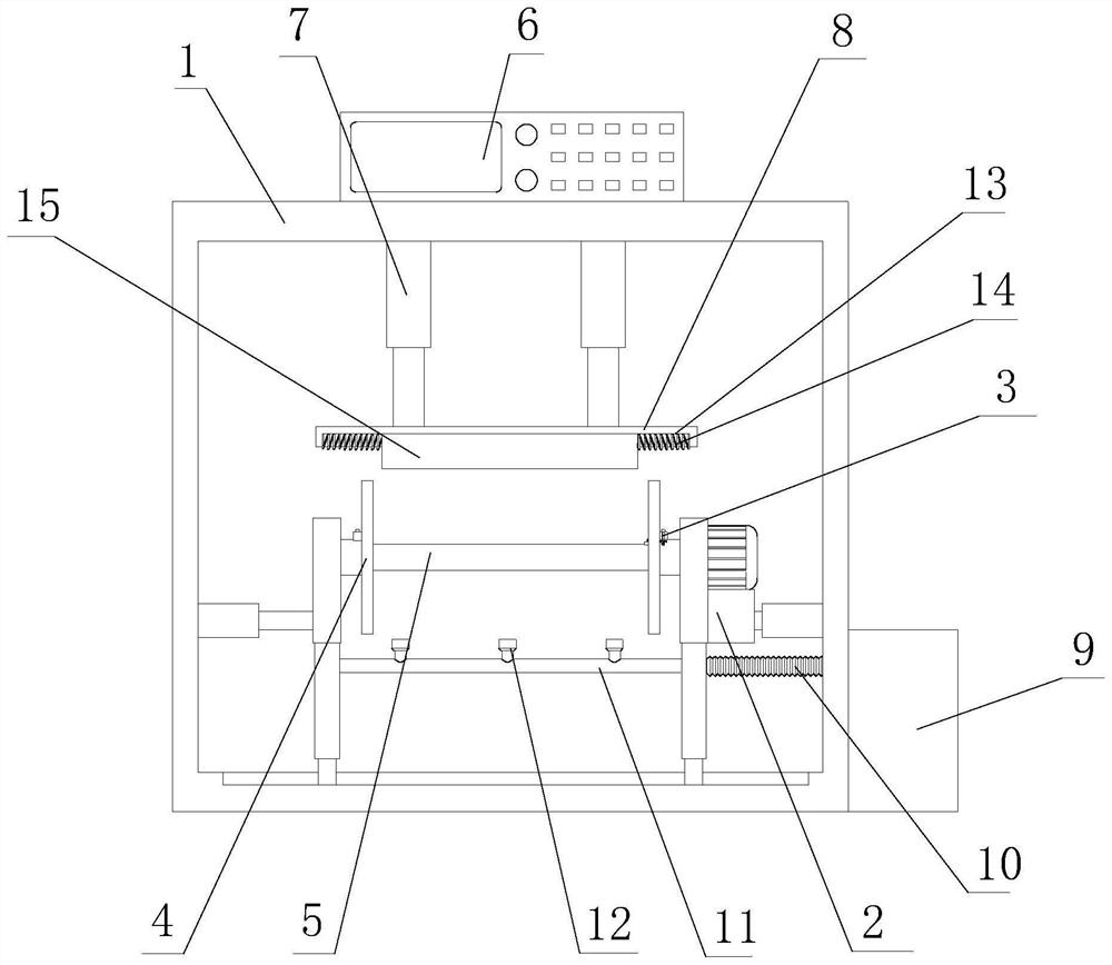 A mechanical winding device for textile technology