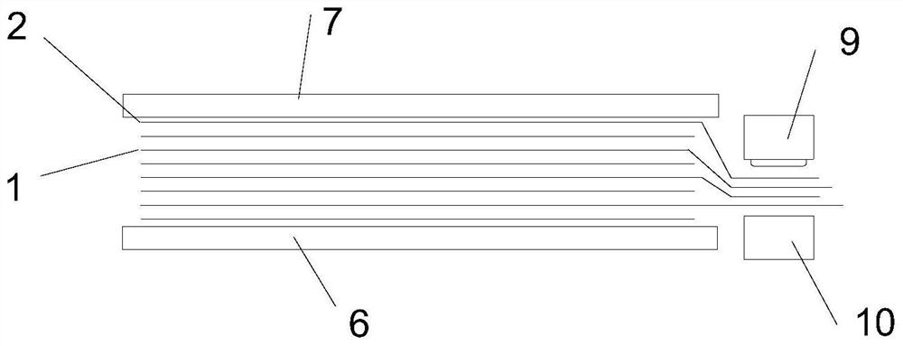 Lamination method of pole group and lamination equipment of pole group