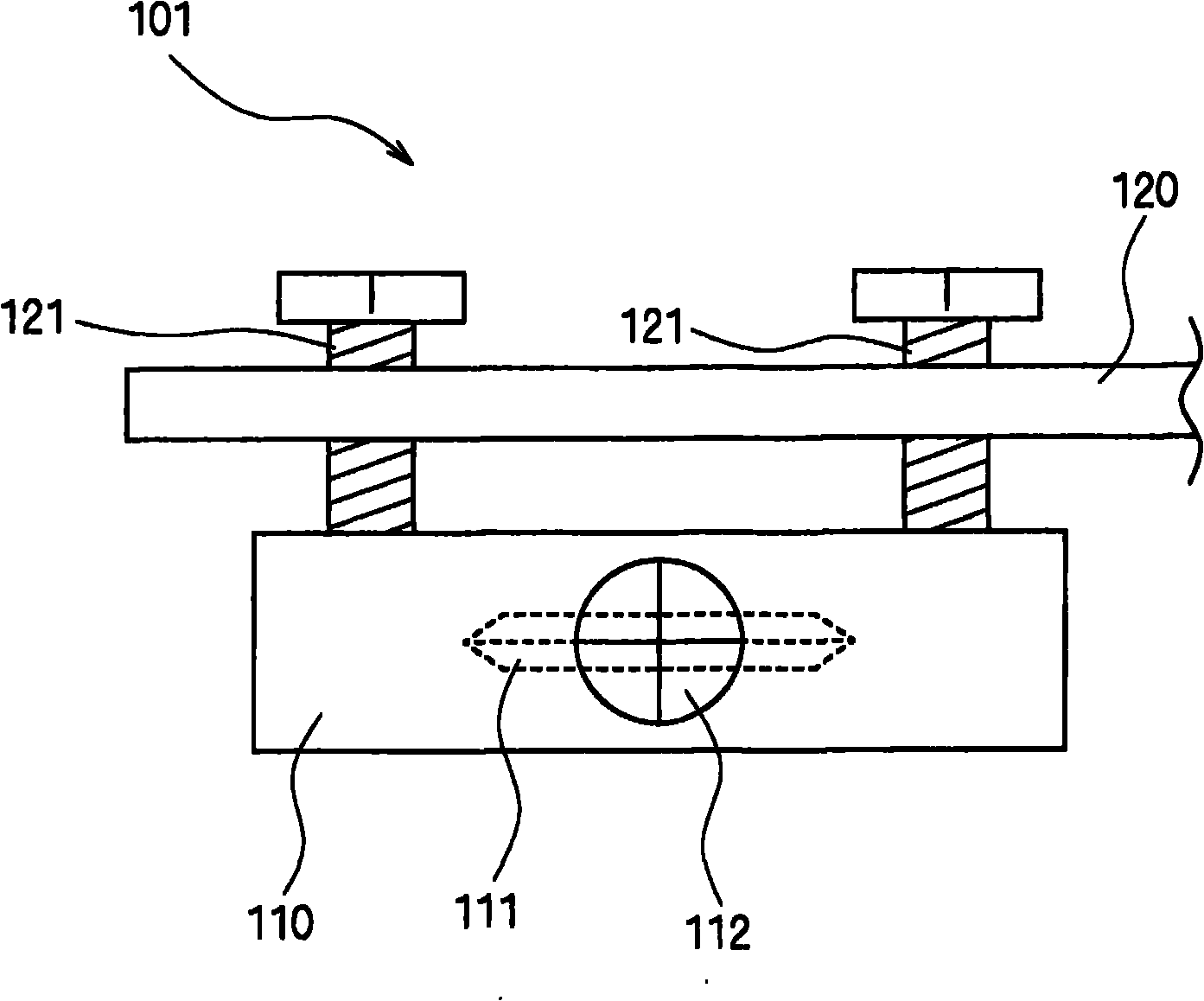 Marking head and marking device using the same