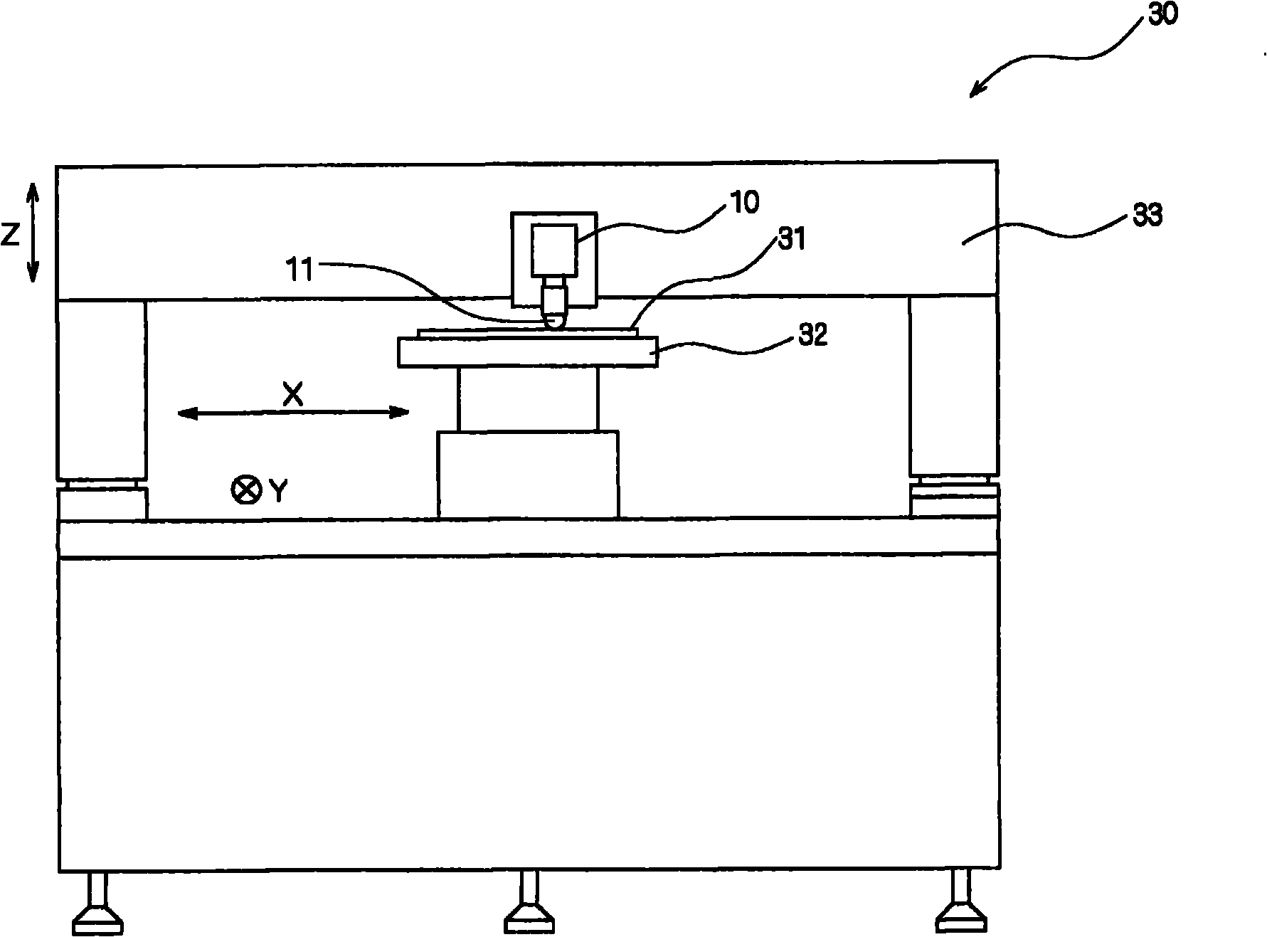 Marking head and marking device using the same