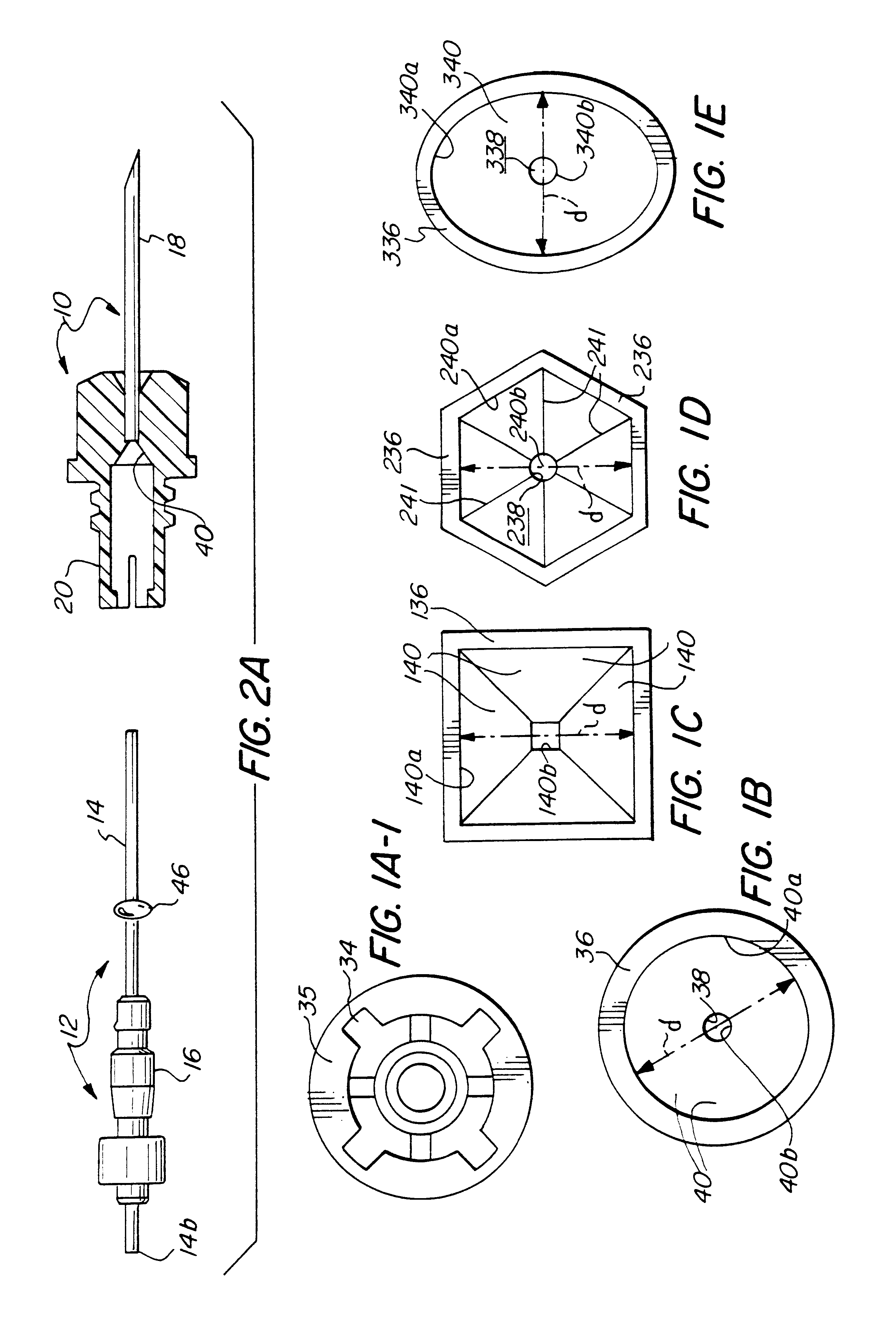 Self-blunting needle medical devices and methods of manufacture thereof