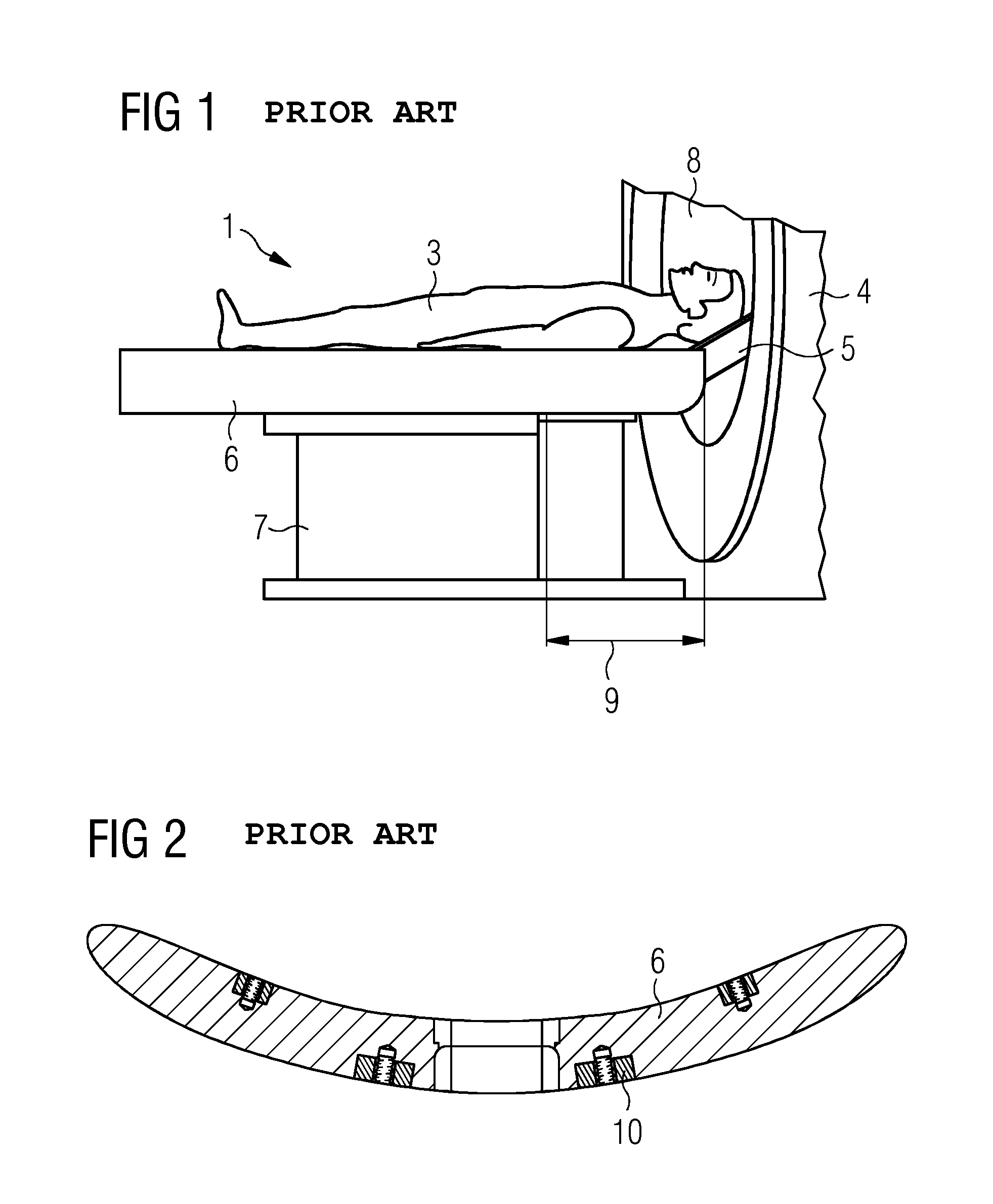 Couch panel and patient couch for medical imaging methods