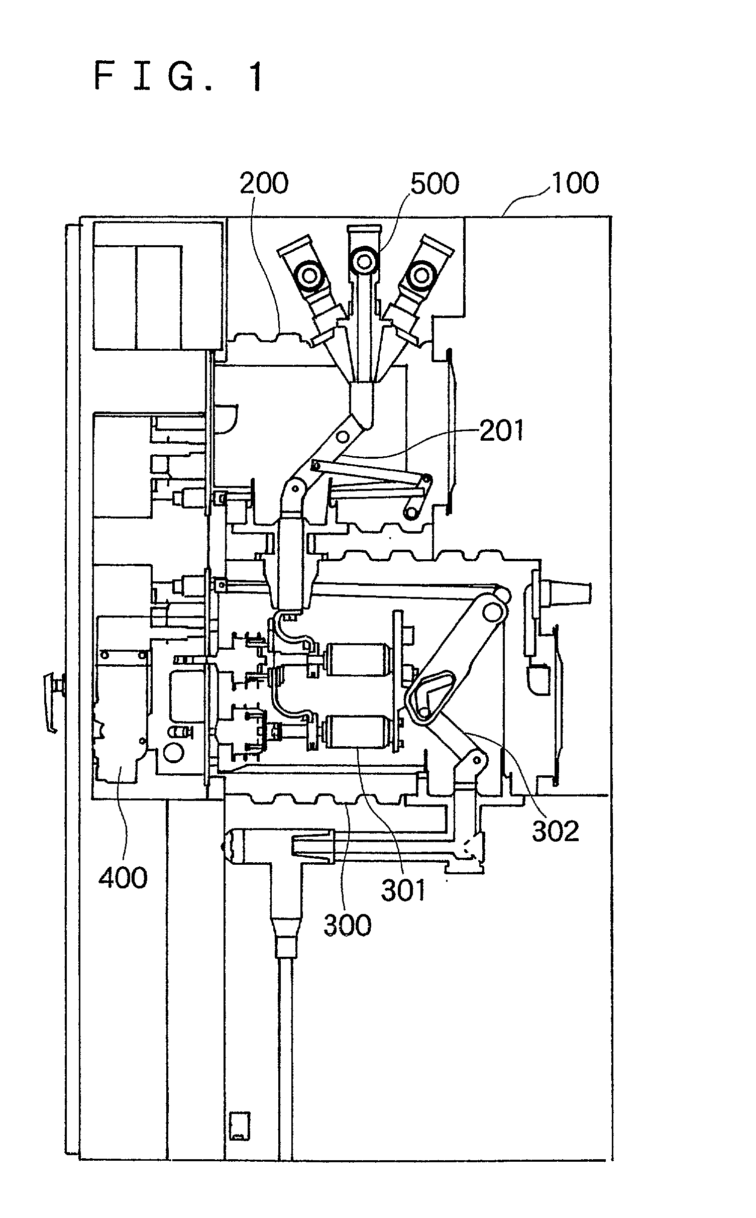 Gas-filled switching apparatus