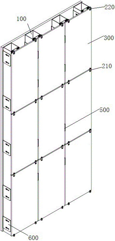 Glass hanger, heavy-weight glass hanging wall system using glass hanger and method