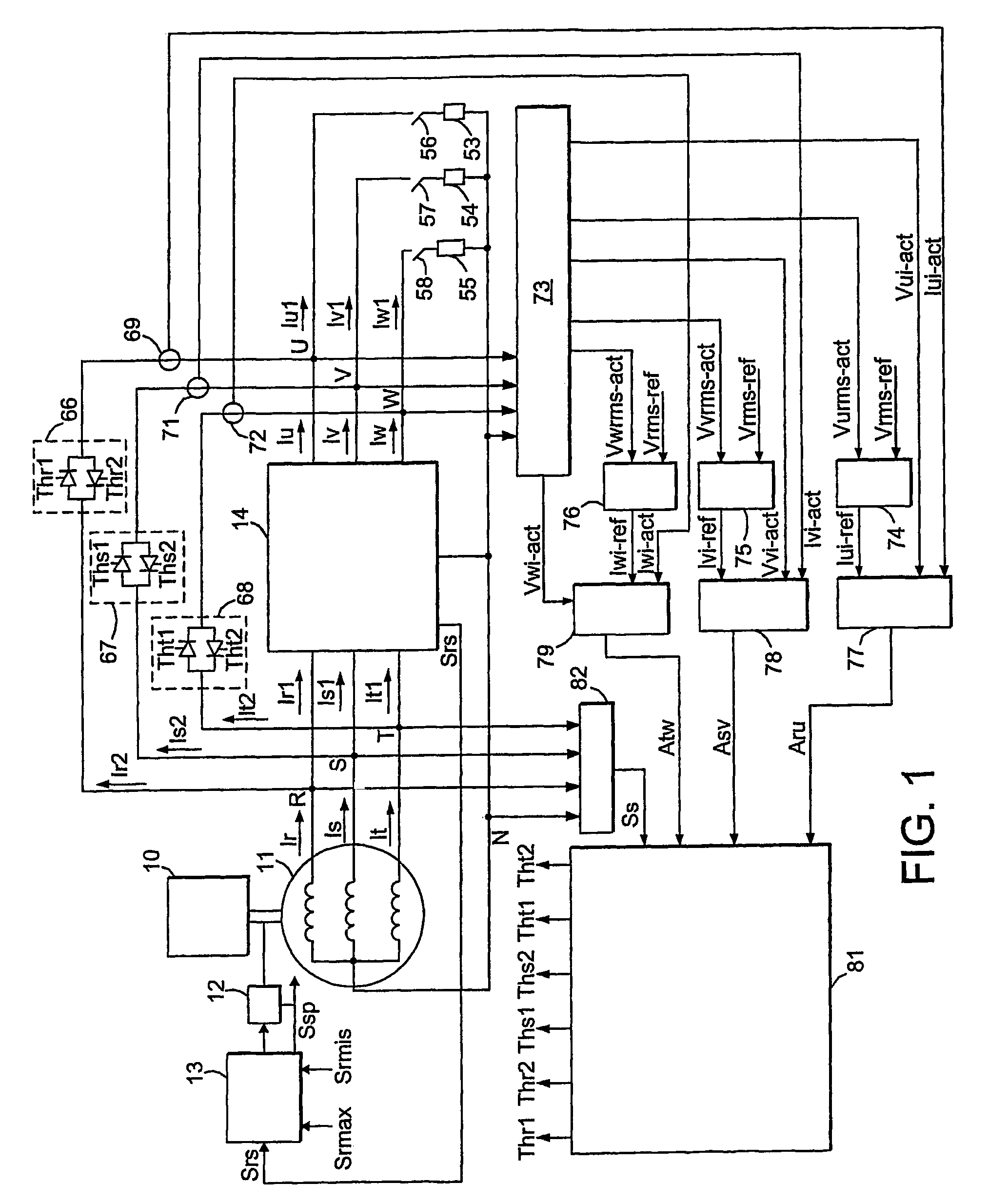 Electrical power supply system and a permanent magnet generator for such a system
