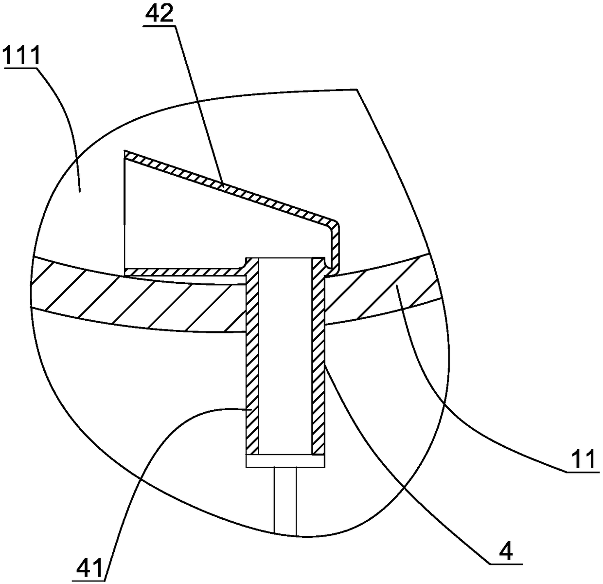 Large flow stop valve assembly and stop valve control method