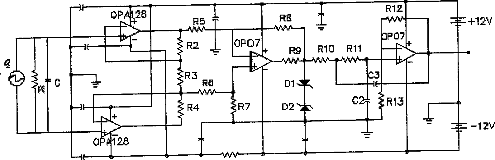 Static induction space filter measuring method for gas-solid two phase tube flow particle speed