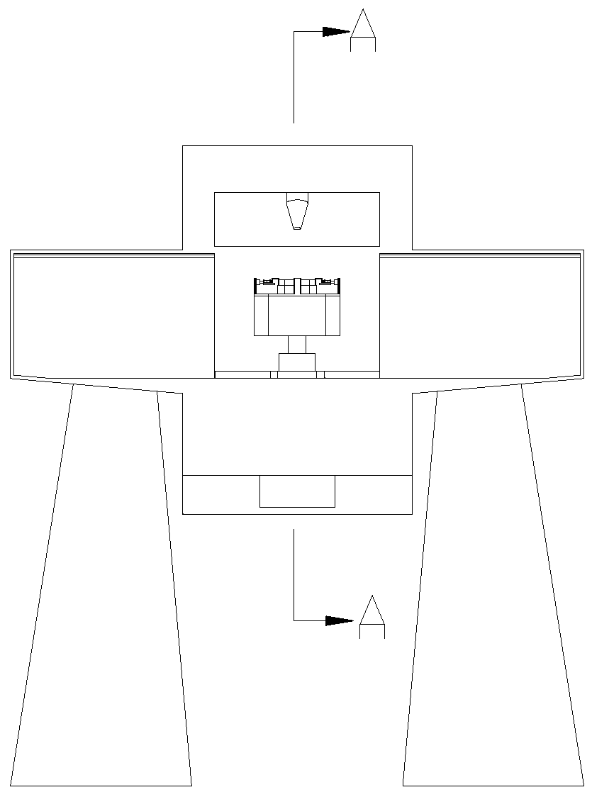 An automatic sandblasting equipment