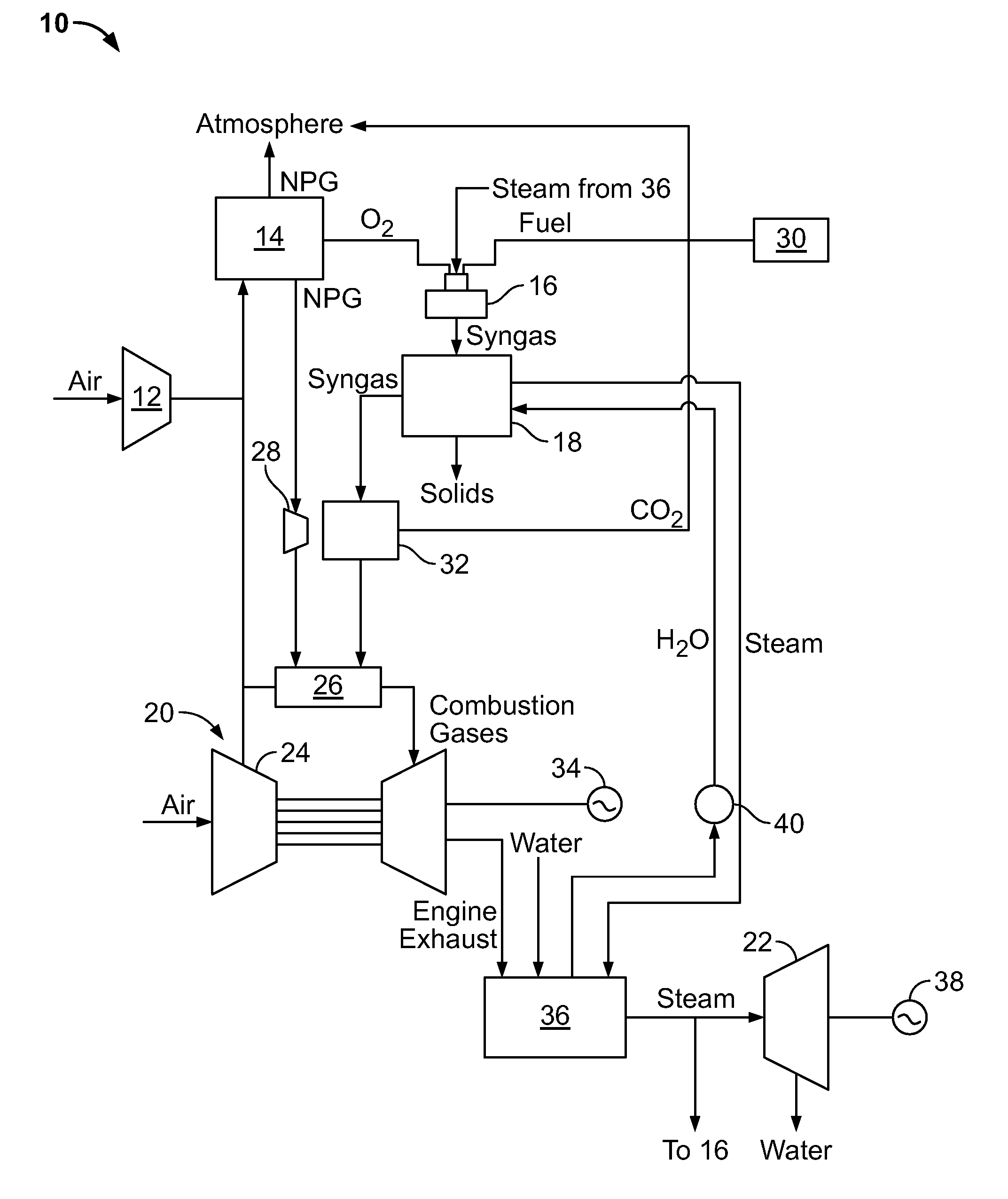 Methods and apparatus for cooling syngas within a gasifier system
