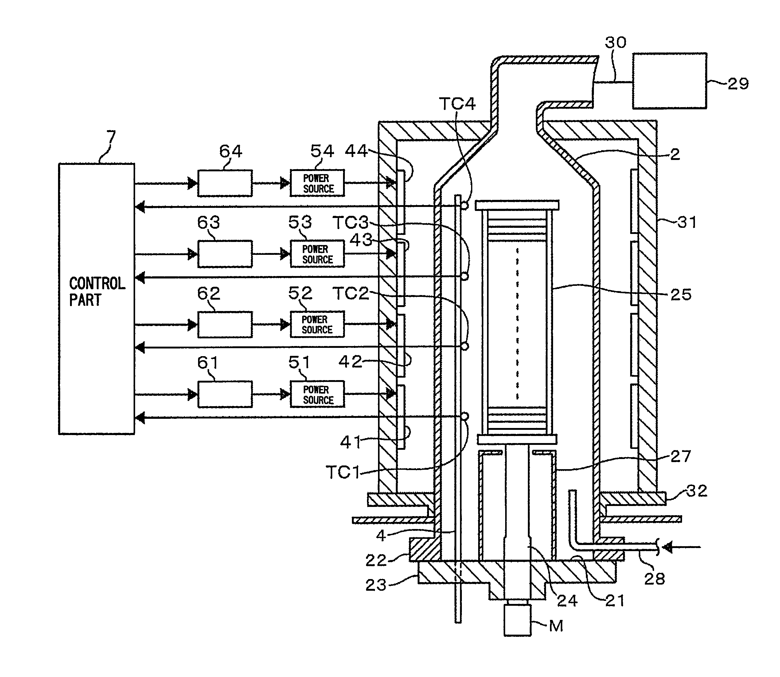 Heat processing apparatus, method of automatically tuning control constants, and storage medium