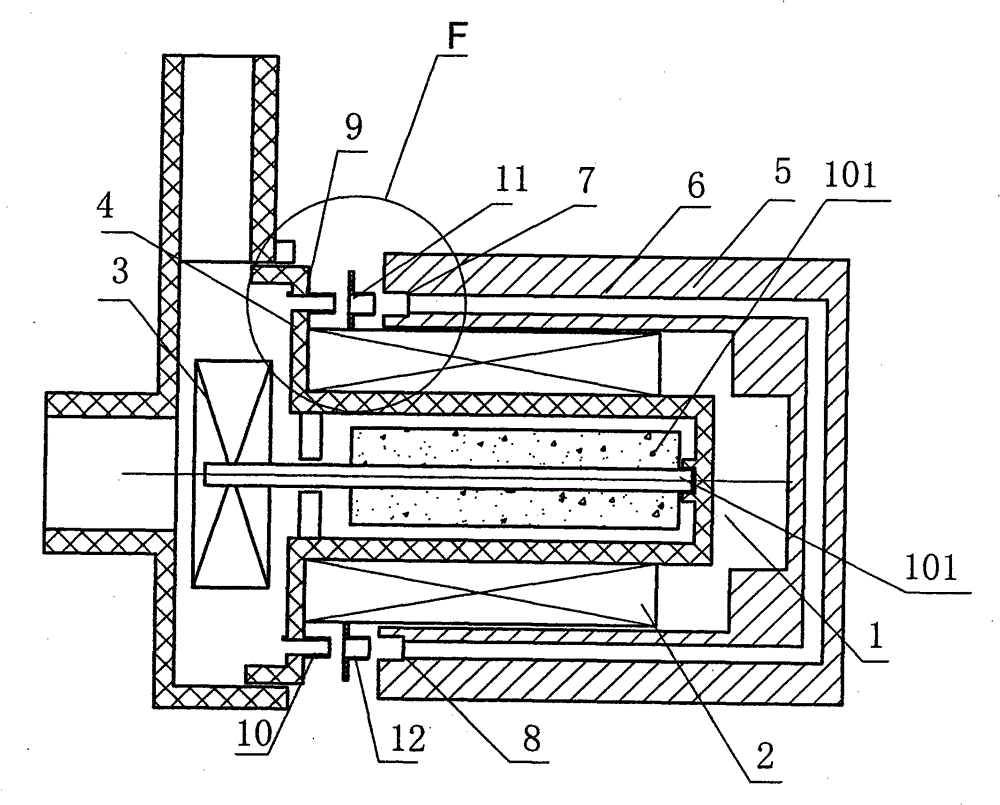 Small centrifugal water pump with impeller directly driven by internal rotor motor