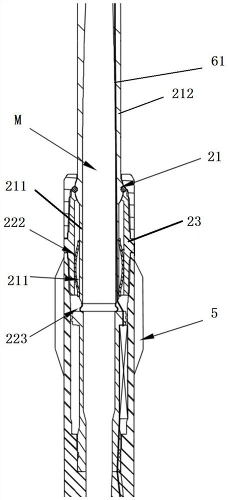 A hybrid rotary steerable drilling system that is easy to build up deflection