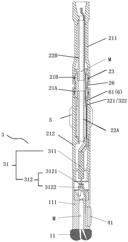 A hybrid rotary steerable drilling system that is easy to build up deflection