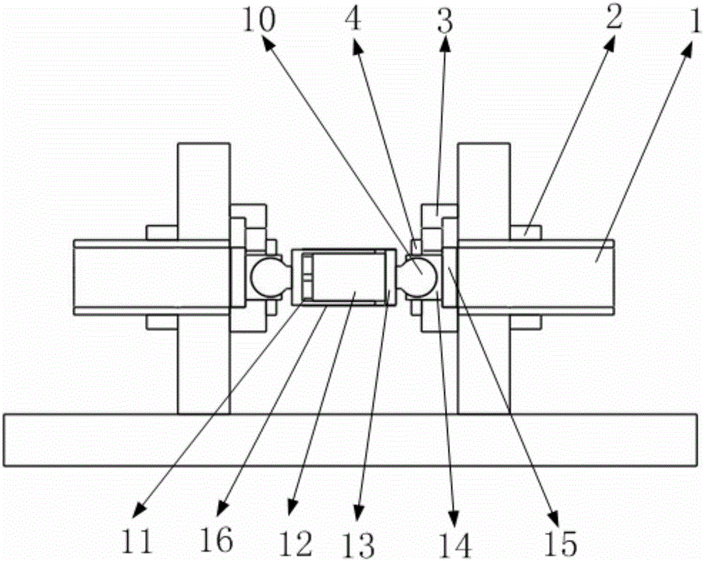 Cylindric pin with orientation correction for rough machining of lug